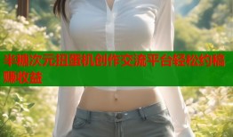 半糖次元扭蛋机创作交流平台轻松约稿赚收益