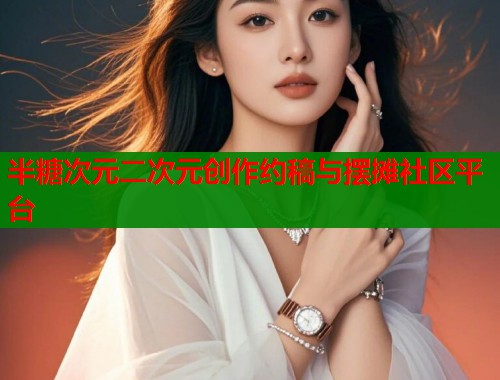 半糖次元二次元创作约稿与摆摊社区平台