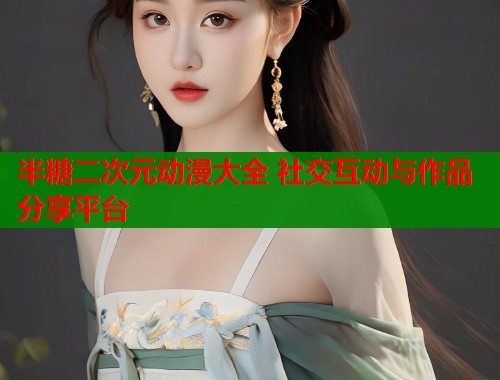 半糖二次元动漫大全 社交互动与作品分享平台