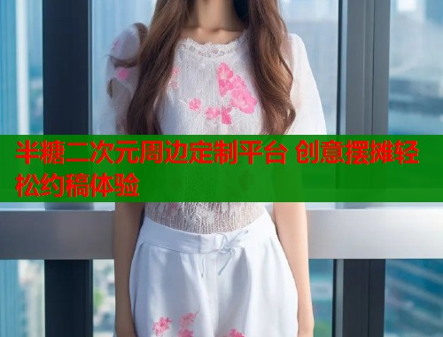 半糖二次元周边定制平台 创意摆摊轻松约稿体验
