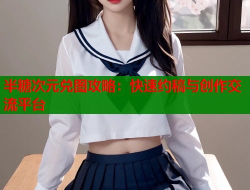 半糖次元兑图攻略：快速约稿与创作交流平台