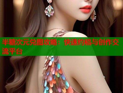 半糖次元兑图攻略：快速约稿与创作交流平台