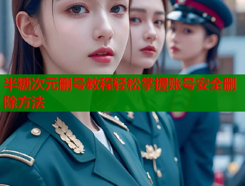 半糖次元删号教程轻松掌握账号安全删除方法
