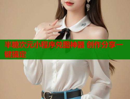 半糖次元小程序兑图神器 创作分享一键搞定
