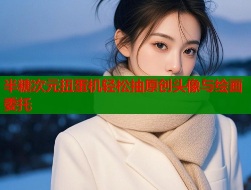 半糖次元扭蛋机轻松抽原创头像与绘画委托