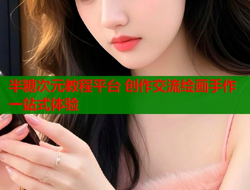 半糖次元教程平台 创作交流绘画手作一站式体验