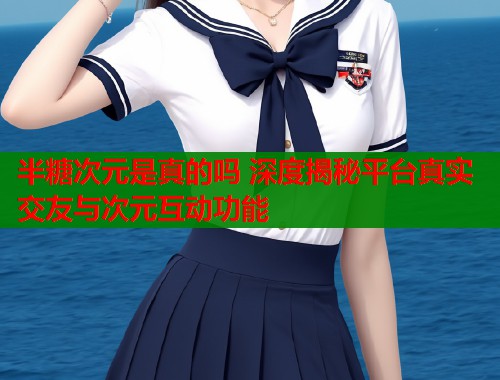 半糖次元是真的吗 深度揭秘平台真实交友与次元互动功能